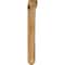 Ekena Millwork Traditional Arts and Crafts Rough Sawn Bracket w/ Offset Brace, Western Red Cedar, 6"W x 42"D x 48"H BKT0604X42X48TRA03RWR - alternate 2